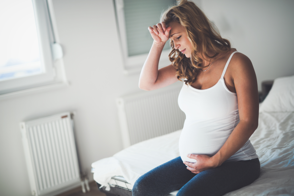 Erstes Trimester Übelkeit