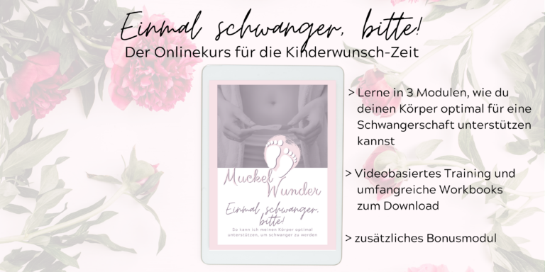 Onlinekurs Kinderwunsch Schwangerwerden